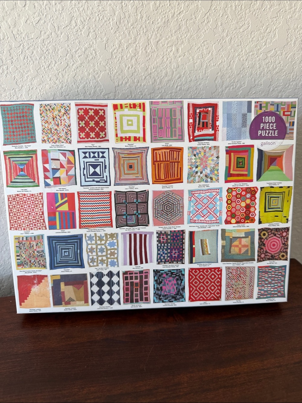 Galison 1000 piece puzzle - “The Quilts of Gee’s Bend”